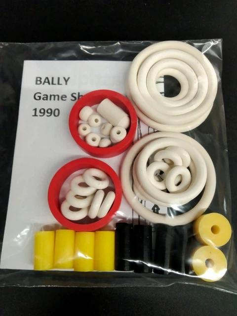 Kit D'élastiques Pour Flipper Silverball Mania Bally 1980 - Nécessaire De Rechange Neuf