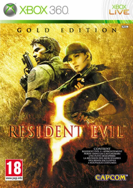 Jeu Xbox 360 Resident Evil 5 Gold Edition (Version Xbox Live)