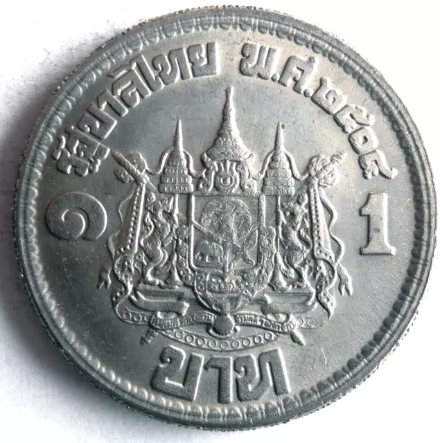 1961 THAILAND BAHT - Excellent Collectible Coin - FREE SHIP - Bin #23