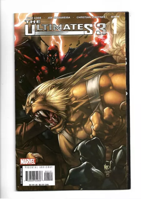 Marvel comics - Ultimates 3 #01  (Feb'08)   Near Mint  Variant cover