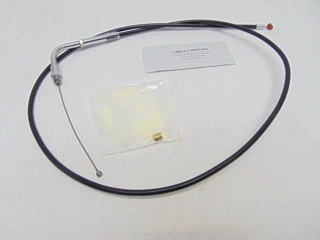 Barnett Black Vinyl Throttle Cable +4" 101-30-30014-04