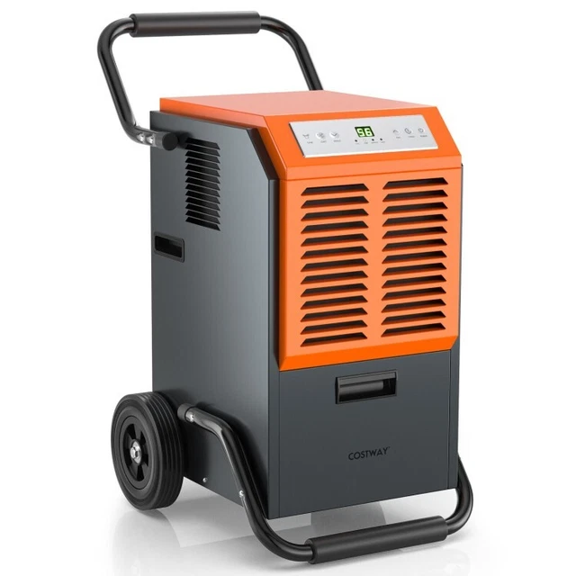 Portable Industrial Residential Commercial Dehumidifier Water Drainage Water Dam