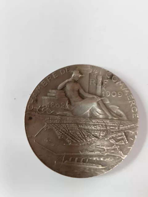 médaille Argent fondation de havre 1909