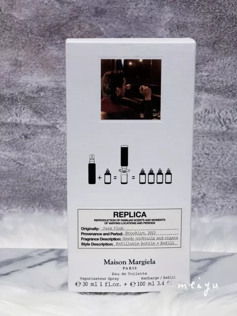 Maison Margiela Replica Jazz Club Perfume Set Spray, 1oz/30ml➕Refill 3.4oz/100ml 3