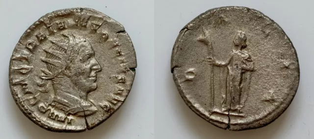 Trajan Decius (249-251) AR/Bl Antoninianus  21mm 3,8g Rome, 251. Dacia