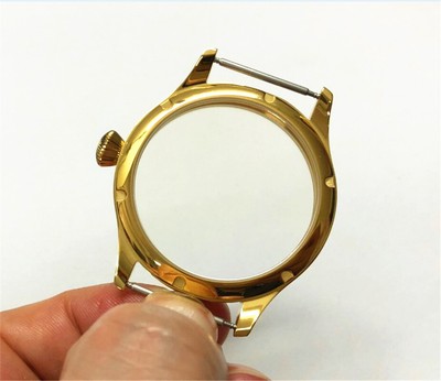 6498 ST3600 3621 Mouvement Eta 44mm Montre en acier inoxydable cas pour ETA6497 