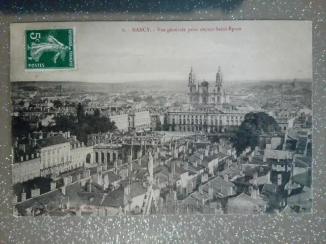Cpa 54 NANCY vue générale prise depuis Saint Epvre