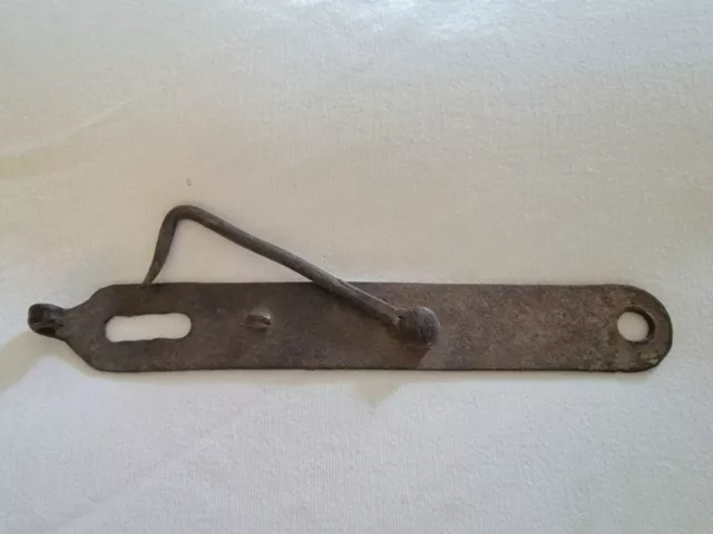 Antique Primitive Hand Forged 11" Gate Latch Barn Door Primitive Farm Decor