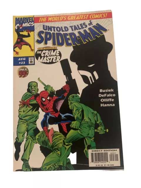 UNTOLD TALES OF SPIDER-MAN Comic - Vol 1 - No 23 - Date 08/1997 - MARVEL Comic