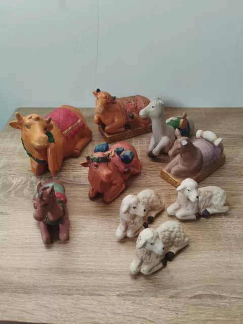 Ensemble Animaux Crèche Santon