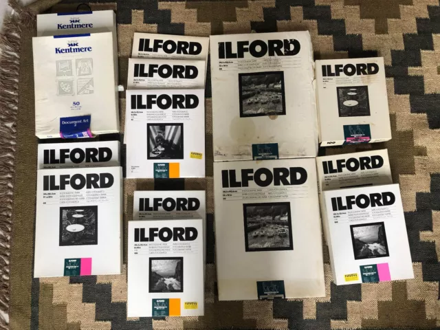 LOT Papier photographique ILFORD