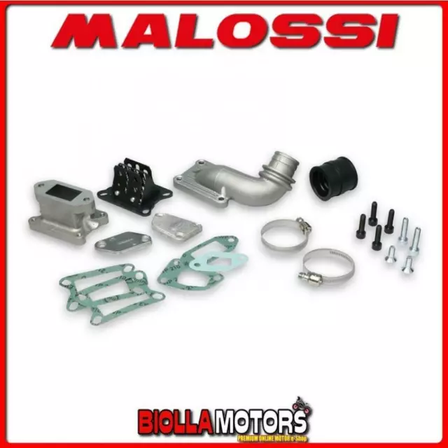 2015911 Kit Collettore Aspirazione Malossi Vespa Ets 125 Lamellare Al Cilindro 2