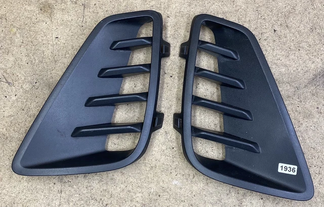 Genuine BMW E46 M Performance Front Bumper Fog Light Cover – Left Driver Side, Primed, Part #51117890097
