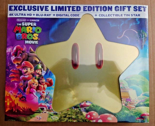 SUPER MARIO BROS Movie 4K Ultra HD Walmart ensemble cadeau étoile en