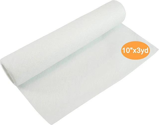 Brothread Wash Away - Máquina de bordado soluble en agua estabilizador respaldo y rollo