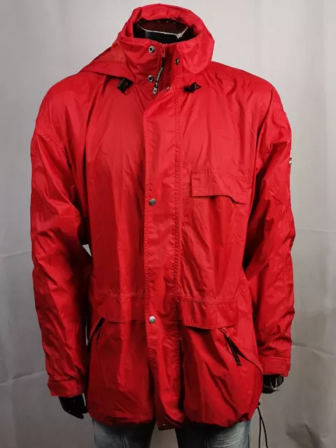 Jeantex Uomo Cappuccio Giacca Pioggia Giacca Allenamento Sport Felpa Runner 54/56