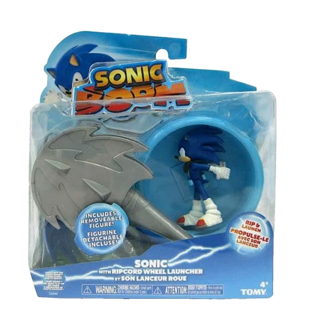 Sonic Riproarrex SONIC THE HEDGEHOG Sonic Figure With Ripcord Launcher Sonic Boom £14.35 ...