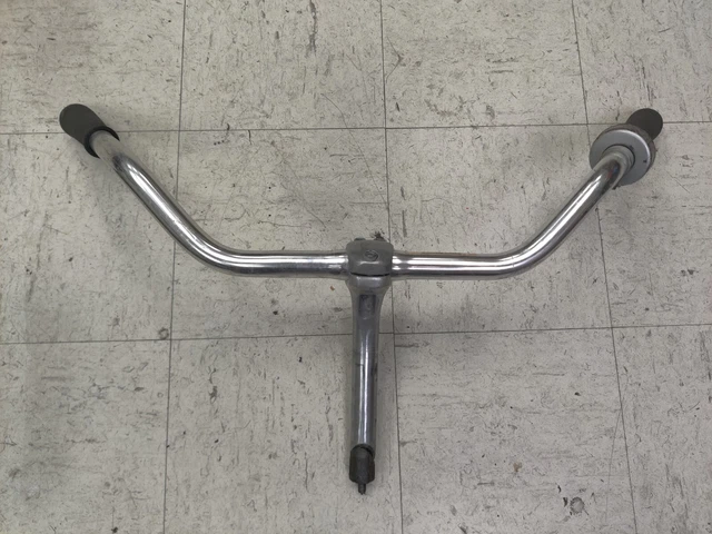 Classic beach cruiser riser bar w/ 25.4 stem, grip and grip bell 26" Swept Back Classic beach cruiser riser bar w/ 25.4 stem, grip and grip bell 26" Swept Back