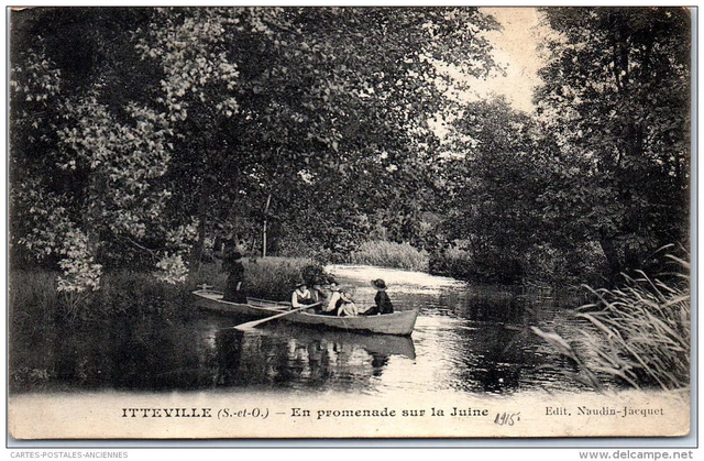 91 ITTEVILLE - en promenade sur la juine