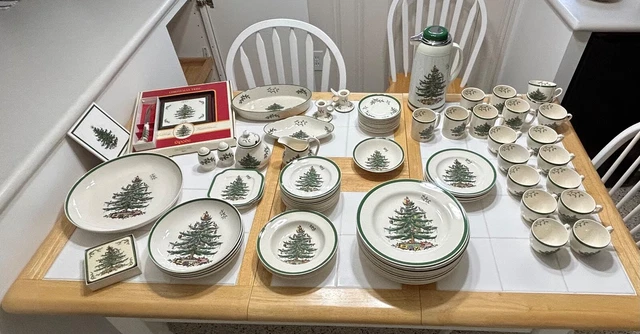 spode christmas tree place settings and more