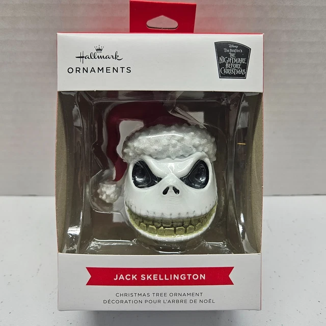 NIGHTMARE BEFORE CHRISTMAS SANTA JACK SKELLINGTON ORNAMENT Hallmark