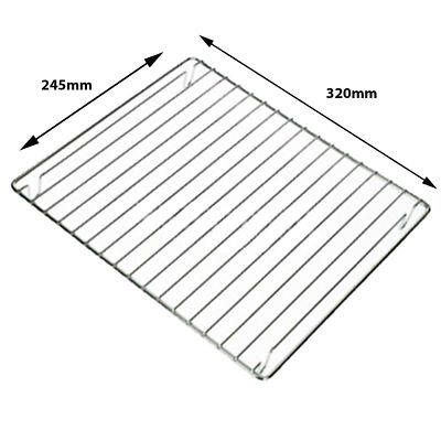 Bauknecht Forno Fornello Originale Grill Pan Griglia Vassoio per Rack Rete Metallica 378 x 340 mm 