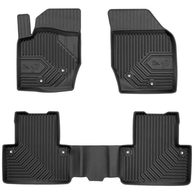 Alfombrillas De Coche TPE Frogum No.77 para Volvo XC90 I 2002-2016 TPE juego de