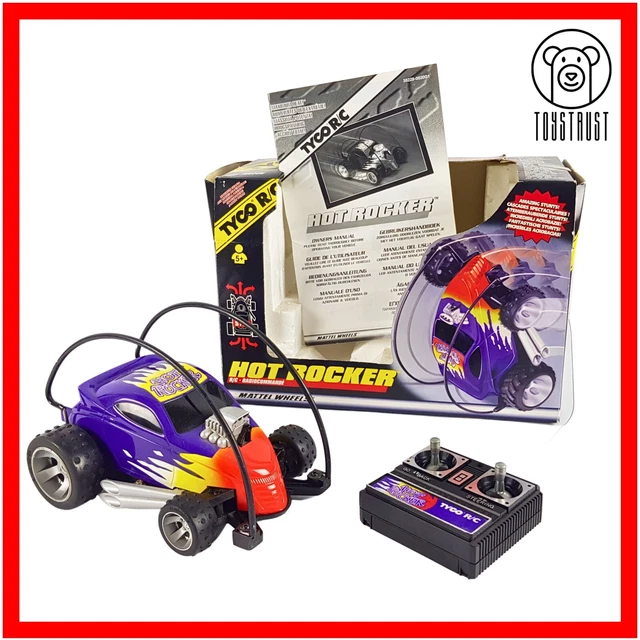 TYCO RC HOT Rocker Car Mattel 1998 Vintage Radio Control UNTESTED