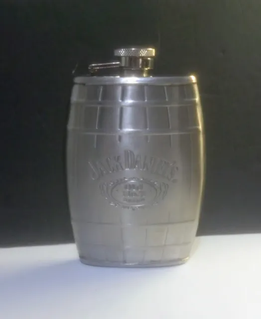 Jack Daniels Old No. 7 Brand Stainless Steel  Flask barrel  2007