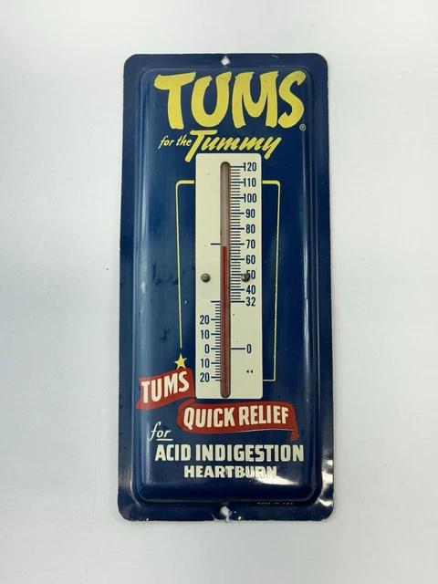 1950s Tums For The Tummy ヴィンテージ温度計 1950s Tums For The Tummy ヴィンテージ温度計 1950s Tums For