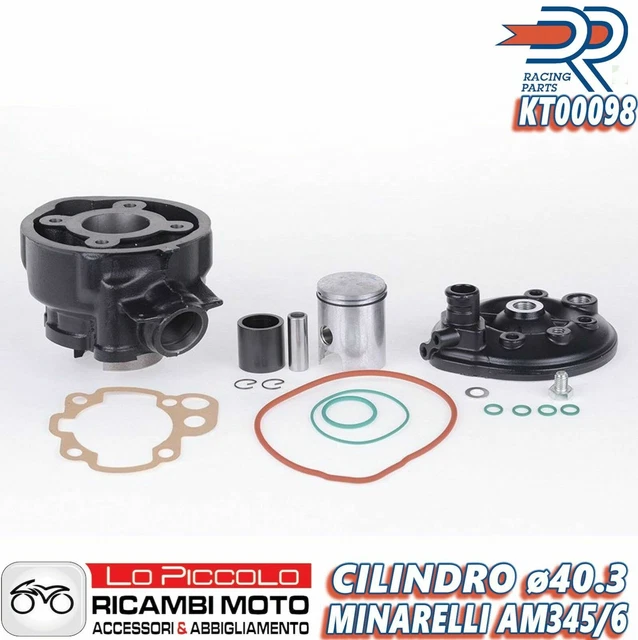 GROUPE THERMIQUE CYLINDRE PINASCO G-Force 70cc Aprilia Rally 50 2T LC