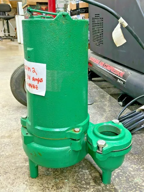 Myers Submersible Sewage Pump 11.4 AMPS 535V 1 HP Phase 1 HYDROMATIC FREE SHIP