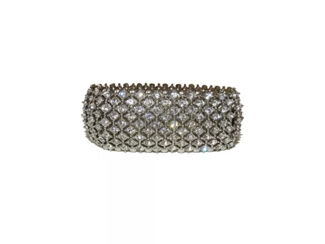 Superbe Bracelet Diamant Cristal Style Russe Remplissage De Bas Cadeau Noël