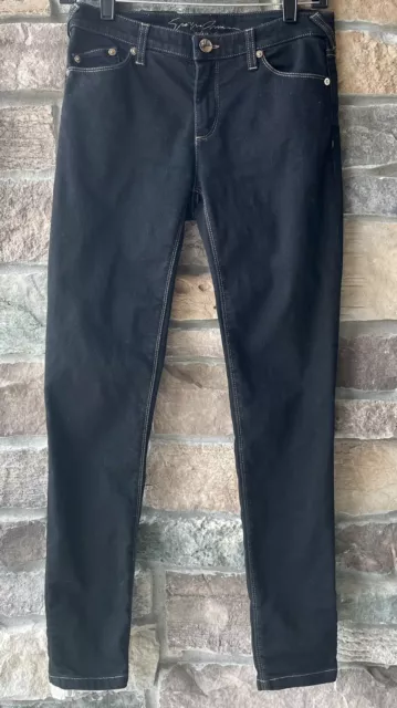 GIORGIO ARMANI Jeans Women’s Size 27 Black Stretch Denim Special Edition