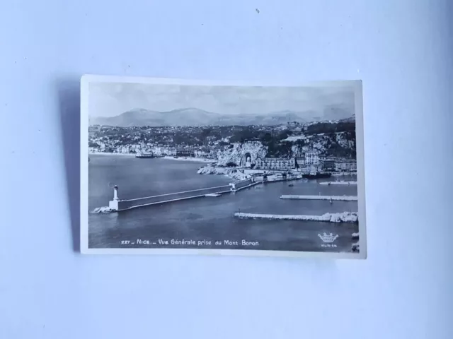 CPA 227. Nice, vue générale prise du mont boron