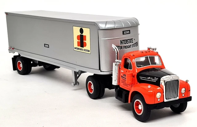 Camión De Basura Mack LR A Escala 1/34 De First Gear - Modelo Die-cast Meridian Con Cargador Frontal