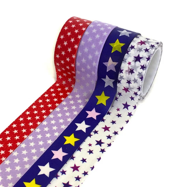 12 rollos cintas Washi para empacar regalos cintas de papel Washi