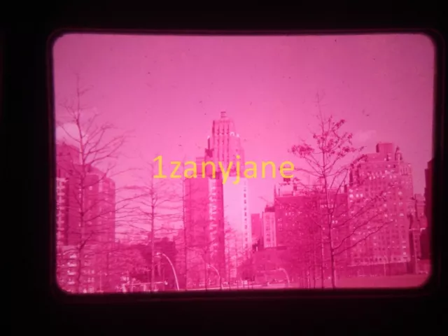 3V18 VINTAGE Photo 35mm Slide BECKMAN TOWER NEW YORK CITY NOVEMBER 1956