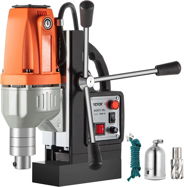 980W Magnetic Drill Press 2700 LBS Magnetic Force Magnetic Drilling System 680 R