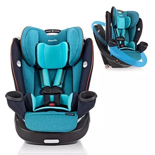 Evenflo GOLD Revolve 360 Rotational All-In-One Convertible Car Seat in Sapphire