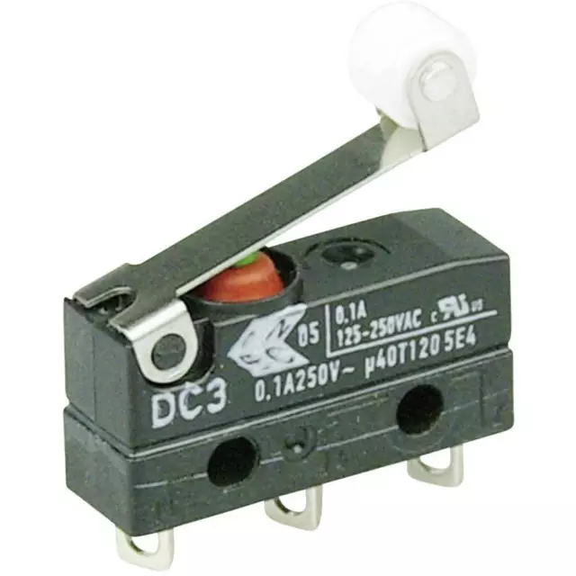 ZF DC3C-A1RB Microrupteur DC3C-A1RB 250 V/AC 0.1 A 1 x On/(On) IP67 à rappel 1