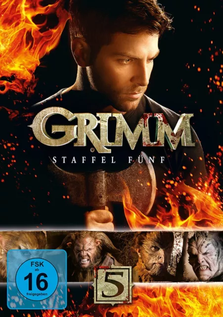 Grimm - Die komplette Season/Staffel 5 # 5-DVD-BOX-NEU