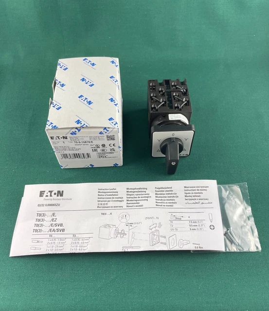 T5B-4-15682/I4 - Eaton Moeller - Rotary Switch, On-Off, 2 Position