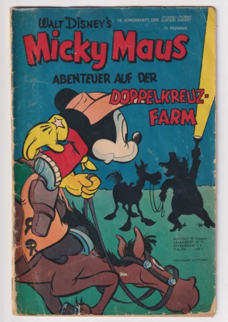Micky Maus Sonderheft 19 - Micky Maus - Abenteuer auf der Doppelkreuzfarm
