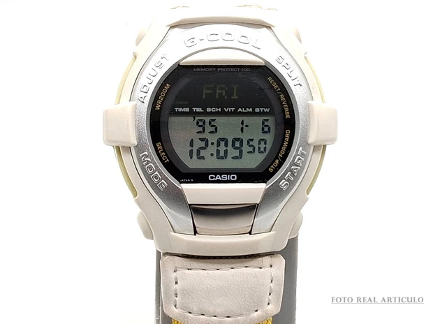 VINTAGE CASIO G-SHOCK G-Cool GT-000S-9VT Data Bank, WR.200. QW 