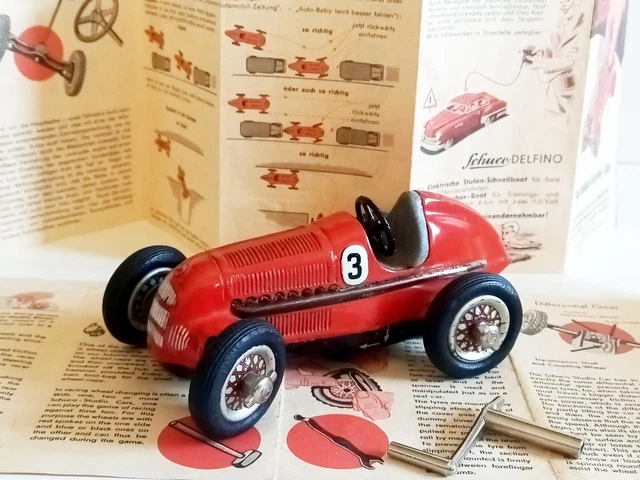 Jouet Ancien JEP 5275 Peugeot 404 électrique Téléguidée - Années 1960 - Boîte D'origine