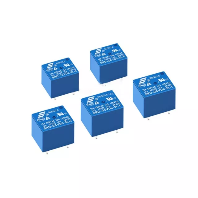 10PCS SRD-24VDC-SL-A 10A Relay DIP4