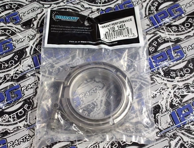 Vibrant Performance Stainless Steel V-Band Flange Assembly for 3" OD Tubing 1491
