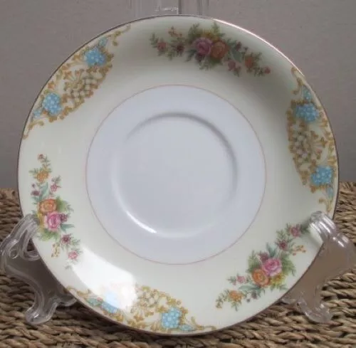 Gorgeous Vintage Noritake Saucer, 1935. Floral Pattern. Excellent Condition