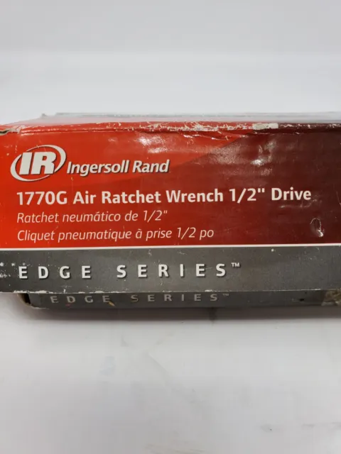 1/2"  Drive Ingersoll Rand Air Ratchet Wrench Model 1770G 8